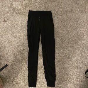 Lululemon Black Dance Studio Mid-Rise Joggers Size 2